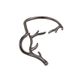 Geometric Deer Horn Hanging Earrings, Personality, Fashionable temperament, Earrings with Round Ear Buckles, Female_ipsvogv.com