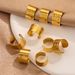 Stainless Smooth Surface Bone Without Hole Titanium Steel U-shaped Clip DIY Jewelry Ear Accessories_ipsvogv.com
