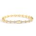 Plum Blossom Tennis Chain Men's Hip-Hop Bracelet Zircon Trendy Spring Clasp_ipsvogv.com