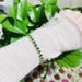 Zulu Nano Ethnic Style For Girls, Simple And Niche Geometric Green Plated Real Gold Electrophoretic Bracelet_ipsvogv.com