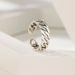S Pure Personalized Trend Vintage Thai Silver Men's And Women's Ring Opening Style New Product_ipsvogv.com