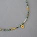 Romantic Literature In The Mediterranean Turquoise Silver Beads Türkiye Eye Pendant Necklace Women_ipsvogv.com