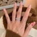 pattern Micro Middle Inlaid Hollow Aged Zircon For Women 2025 New Style Light Luxury Niche High-end Lace Ring_ipsvogv.com