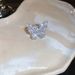 New Luxury Zircon Butterfly Opening Ring, European And American Light Luxury Trendy Index Finger Ring, Niche High-end Sense, Versatile Bracelet_ipsvogv.com