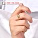 Women's Jewelry Stainless Steel Ring Five Pointed Star Three Dimensional Ring Men And Women's Ring Versatile Jewelry With Diamond_ipsvogv.com