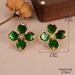 Retro Oil Drop Flower Earrings Colorful Niche Simple Medieval Vintage Retro Earrings Enamel Design Earrings_ipsvogv.com