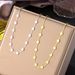 Hot Selling Fashion 12 Round Blade Women's High-end Neckchain Trend Accessories_ipsvogv.com