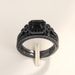 Cao Shi's Cross Inlaid Zircon Paired Ring For Women's Light Luxury Wedding Occasions, Fashionable And Popular Banquet_ipsvogv.com