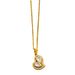 Love pendant necklace, light luxury and niche design, titanium steel lock bone chain neck chain, 2023 new female_ipsvogv.com