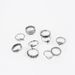 Minimalist Love Aircraft Arrow 10 Piece Combination Set Ring_ipsvogv.com