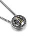 Taiyin's New Pixiu Transit Bead Necklace With Double Ring Men's Trendy Pendant, Fashionable, Simple And Personalized_ipsvogv.com