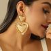 Jewelry Personality Temperament Heart Earrings Fashion Light Luxury Geometric Versatile Metal Ear Accessories_ipsvogv.com