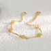 Charm Bracelets Brass Gold Plated Zircon Hand Jewelry Gentle Exquisite Light Luxury_ipsvogv.com