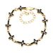 Cross Demon Eye Adjustable Zircon Hip Hop Bracelet For Men And Women_ipsvogv.com