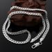 men's gold plated 5mm thick necklace silver whip chain local tyrant big gold chain hip hop hot style_ipsvogv.com