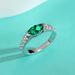 Silver Moissanite Ring Horus Eye Guardian Couple Ring Silver Ring Horse Eye_ipsvogv.com