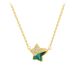 Light Luxury Ivy Malachite S925 Silver Pendant Necklace_ipsvogv.com