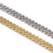 Unisex Hip Hop Cuban Chain 12mm Diamond Men's And Women's Accessories Necklace Rhinestone Buckle Necklace Hot Sale_ipsvogv.com