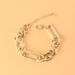 Punk Hip Hop Style Necklace Jewelry Set Jewelry Set Gold Double Snake Bone Chain Jewelry_ipsvogv.com