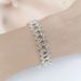 Unisex Simple And Fashionable Bracelets With Full Diamonds Wedding Party Ins Style Jewelry_ipsvogv.com