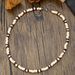 Fashion Surfer Coconut Shell Wood Beads Stitching Necklace Men Hip Hop Versatile Stainless Steel Irregular Clavicle Chain Men_ipsvogv.com
