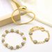 Women's Jewelry Pearl Bracelet Fashion Gold Plated Inlaid Zircon Eye Bracelet_ipsvogv.com
