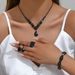 Women’s Jewelry Set Fashion Bridal Jewelry Set Three Piece Set Dazzling Rhinestone Zircon Angel Tear Drop Necklace Earrings Bracelet_ipsvogv.com