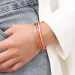Titanium Steel Enamel Bangles 4/6mm Women Epoxy Bracelets Brand Gold Charm Buckle Bracelet Fashion Designer Jewelry_ipsvogv.com