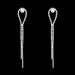 Unisex Hot Selling Jewelry Tassel Women's Silver Crystal Stone Pendant Earrings Earrings Fairy_ipsvogv.com