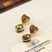 2024 new vintage style niche love exaggerated with high-end silver needle trend light luxury earrings_ipsvogv.com