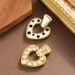 Fashionable Exquisite Enamel Drip Oil Polka Dot Heart-shaped With Feminine Temperament, Simple And High-end Silver_ipsvogv.com