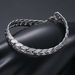 Men's Titanium Steel Six-Sided Polished Cuban Bracelet Simple Personality Jewelry Trendy Cool Accessories_ipsvogv.com