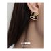 Small fragrance style rose earrings exquisite oil drop temperament earrings high end earrings_ipsvogv.com