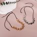 Fashion Round Cake Necklace Retro Exaggerated Irregular Round Personality Niche Jewelry_ipsvogv.com