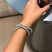 Minimalist Punk Metal Spiral Bracelet, Personalized Hip-hop Trendy Ring Bracelet For Women_ipsvogv.com