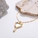 Hot Selling New Creative Love Magic Mirror Clavicle Necklace For Women Light Luxury Sweet Cute Niche Design Necklace_ipsvogv.com