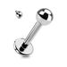 Women's Jewelry Round Ear Bone Nail Titanium Alloy Basic Lip Nail Internal Thread Ear Tragus Nail Piercing Jewelry Flat Bottom Spiral Nail_ipsvogv.com