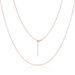 Jewelry S925 sterling silver necklace real gold plated with chain clavicle chain length adjustable pendant accessories_ipsvogv.com
