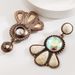 Fashionable Bohemian Turquoise With Trendy And Versatile Socialite Earrings_ipsvogv.com