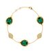 Women's Jewelry Beaded Edge Claw Set Faceted Multi Color Artificial Gemstone Teardrop Bracelet Summer New Style Exquisite Jewelry Fashion Hand Jewelry_ipsvogv.com