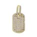 New Full Diamond Hip Hop Cube Pendant Trendy Men's Necklace_ipsvogv.com