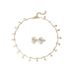 - Fashionable Versatile Gold Star Pearl Earrings And Necklace 2 Piece Set_ipsvogv.com
