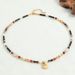 Coffee Color Niche Versatile Design Sense Deep Autumn Natural Stone Handmade Bead Necklace Fashionable Temperament_ipsvogv.com