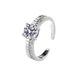 New Live Selling Hearts And Eight Arrows Zircon Women's Fashion Index Finger Trendy Copper Ring Accessories_ipsvogv.com