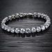 Trendy Live Streaming Fire-Colored Full Diamond 3A Zircon Bracelet For Women, Simulated Moissanite Men's Celebrity Style_ipsvogv.com