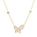 Light Luxury Butterfly Fritillaria Necklace For Women's Summer Exquisite Collar Chain Accessories 2023 New Fashion High_ipsvogv.com