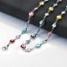 6mm Stainless Steel Colorful Beads Heart Shape Necklace Women Turkish Eye Chain Bracelets Available_ipsvogv.com