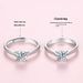 Mosang Stone Diamond Four Claw D Color 1 Carat Pure Silver Wedding Proposal Ring Men and Women as a Gift for Girlfriend_ipsvogv.com
