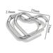 Stainless Heart-shaped Earrings, Titanium Steel Waterproof Peach Heart Buckle, Fashionable And Simple DIY Earring_ipsvogv.com
