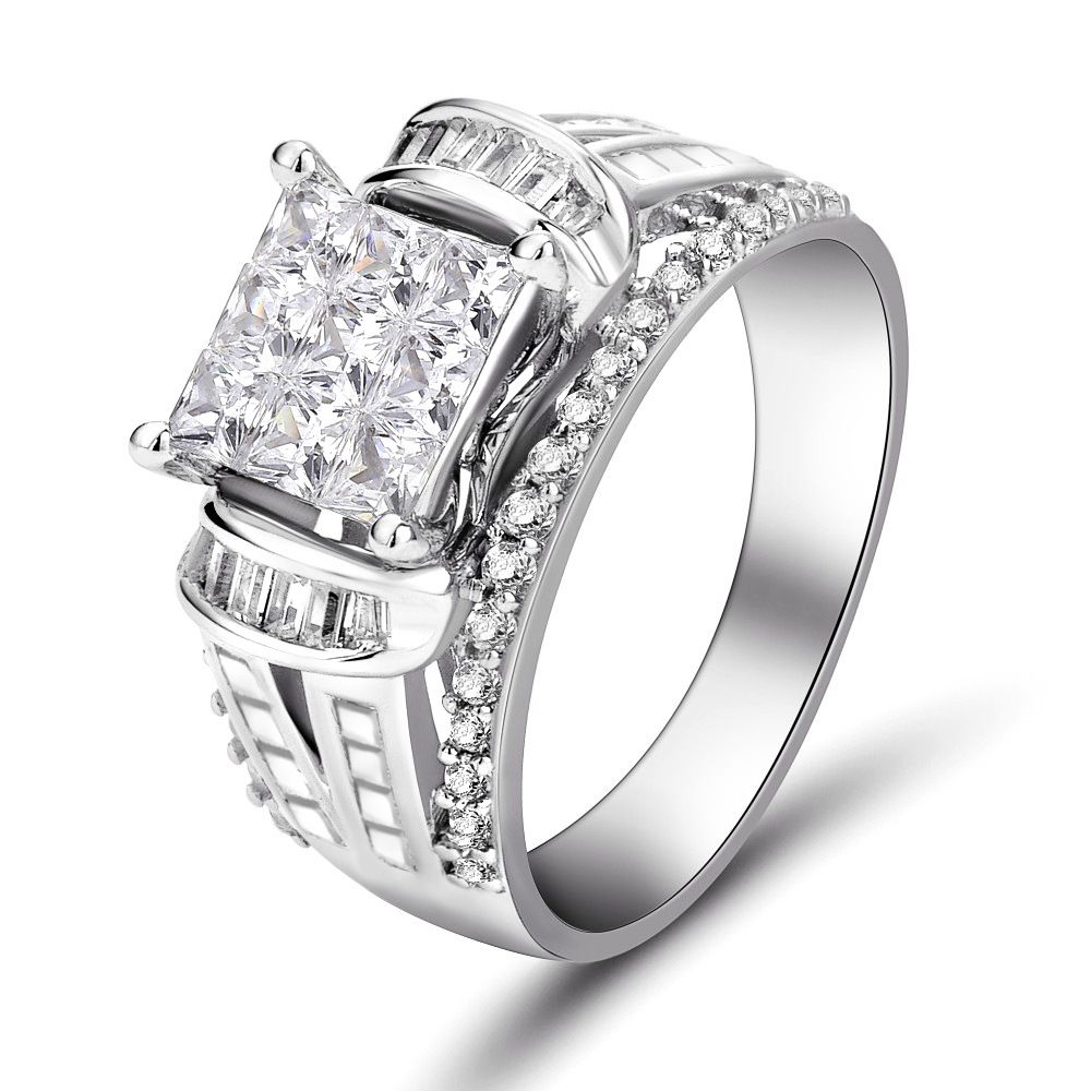 Cao Shi Wide Edition Men's Wedding Ring and Dominant Full Set with Zircon for Men's Ring Ring_ipsvogv.com